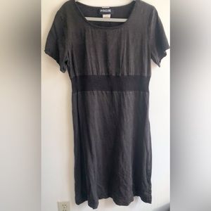 FROXX TENCEL RAYON BLEND SHORT SLEEVE DRESS